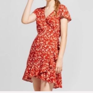 Mossimo Wrap-around Mini Dress